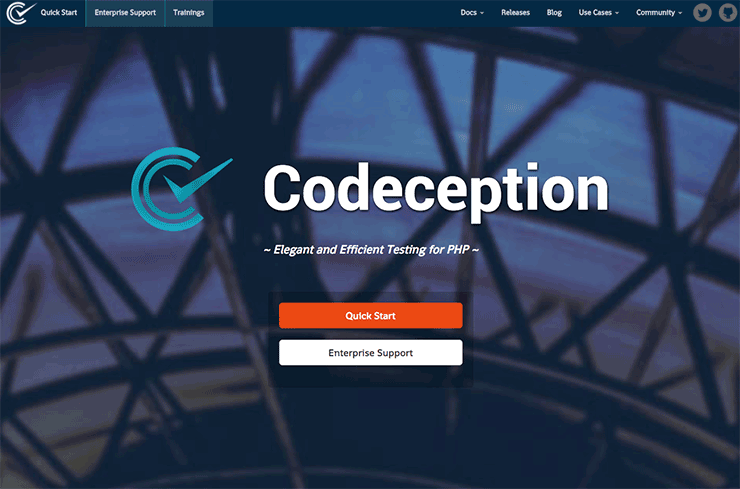 Codeception - Elegant and Efficient Testing for PHP