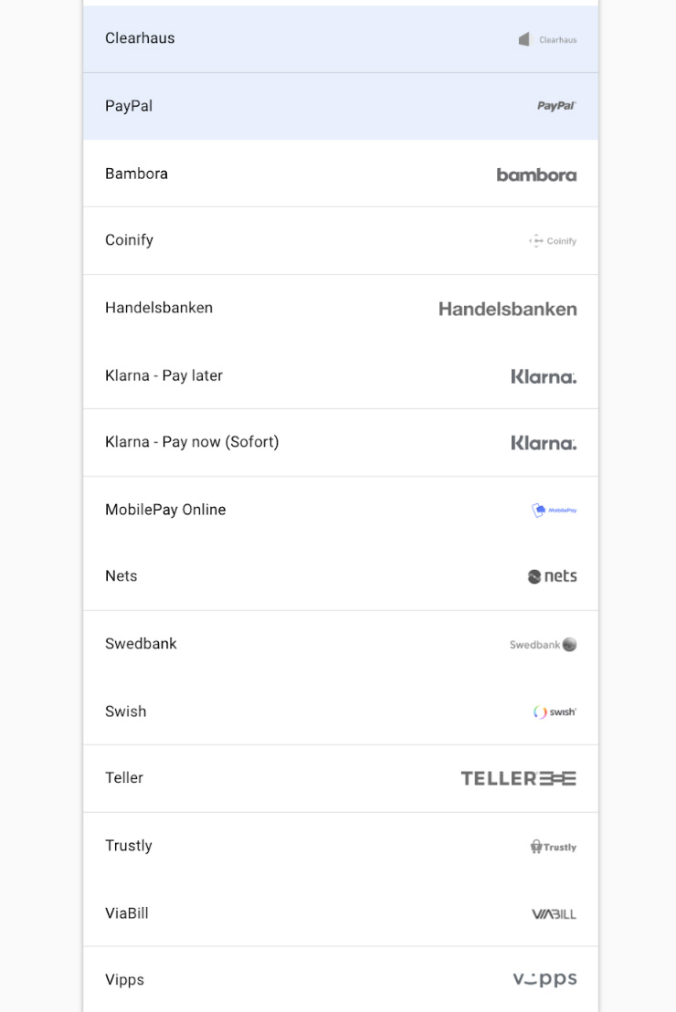 QuickPays payment options and integrations